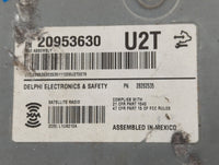 2009-2013 Cadillac Cts Radio AM FM Cd Player Receiver Replacement P/N:20953630 Fits Fits 2009 2010 2011 2012 2013 OEM Used A