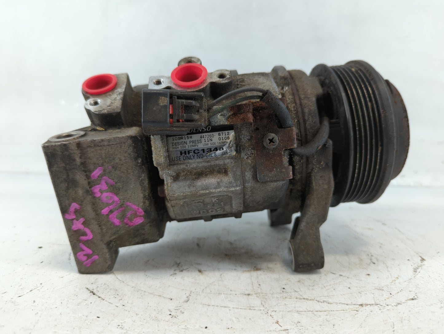 2008-2014 Cadillac Cts Air Conditioning A/c Ac Compressor Oem - Oemusedautoparts1.com