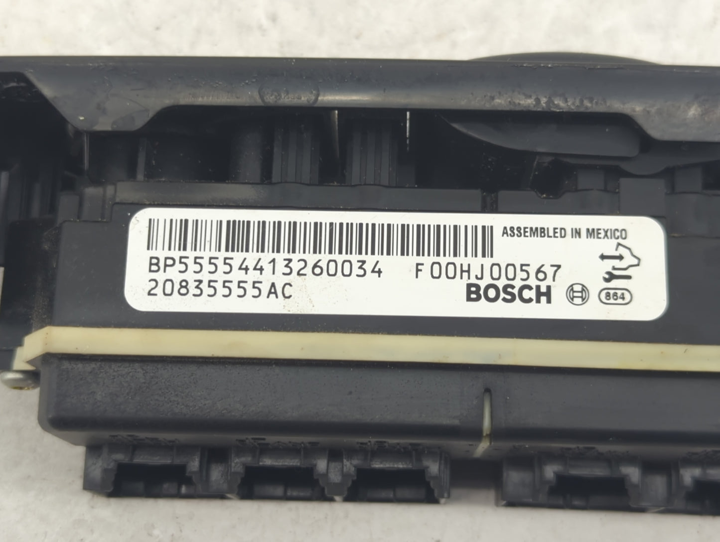 2009-2014 Cadillac Escalade Master Power Window Switch Replacement Driver Side Left P/N:20835555AC Fits OEM Used Auto Parts 