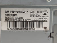 2012-2014 Cadillac Escalade Radio AM FM Cd Player Receiver Replacement P/N:22832457 28342386 Fits Fits 2012 2013 2014 OEM Us