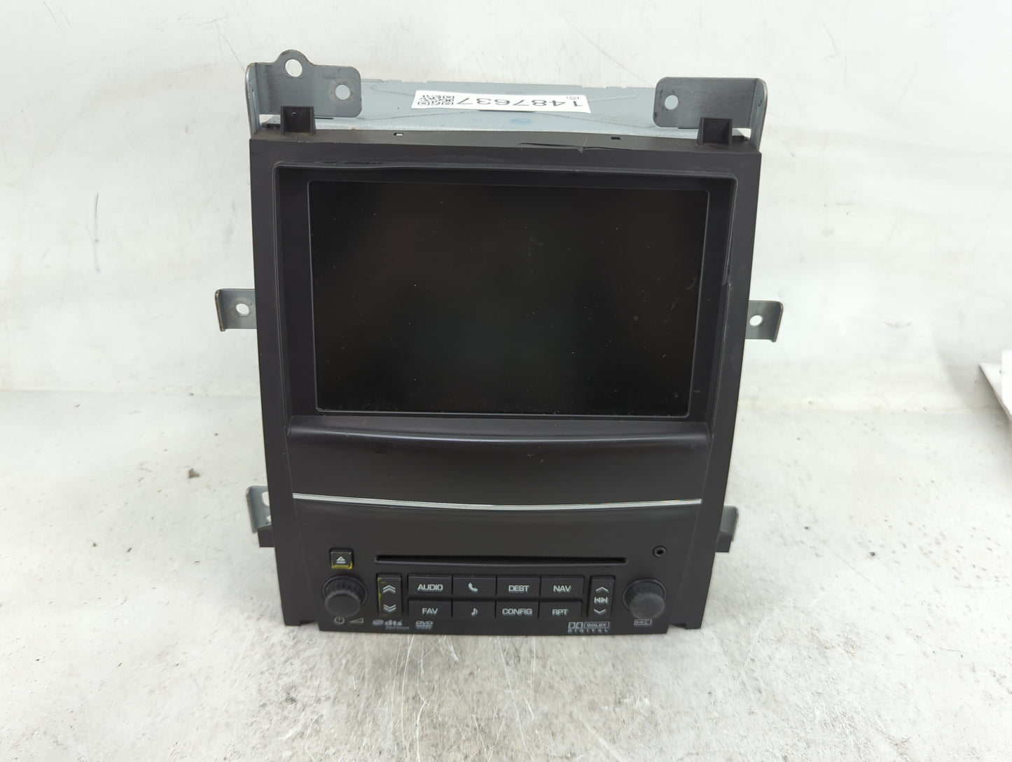 2012 Cadillac Escalade Radio AM FM Cd Player Receiver Replacement P/N:20992774 28287711 Fits OEM Used Auto Parts - Oemusedau