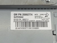 2012 Cadillac Escalade Radio AM FM Cd Player Receiver Replacement P/N:20992774 28287711 Fits OEM Used Auto Parts - Oemusedau
