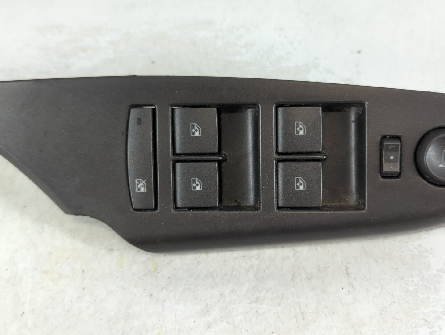 2012 Cadillac Srx Master Power Window Switch Replacement Driver Side Left Fits OEM Used Auto Parts - Oemusedautoparts1.com