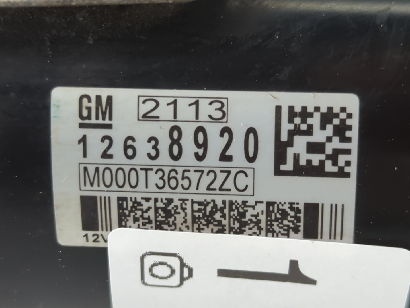 2010-2016 Cadillac Srx Car Starter Motor Solenoid OEM P/N:12638920 Fits OEM Used Auto Parts - Oemusedautoparts1.com