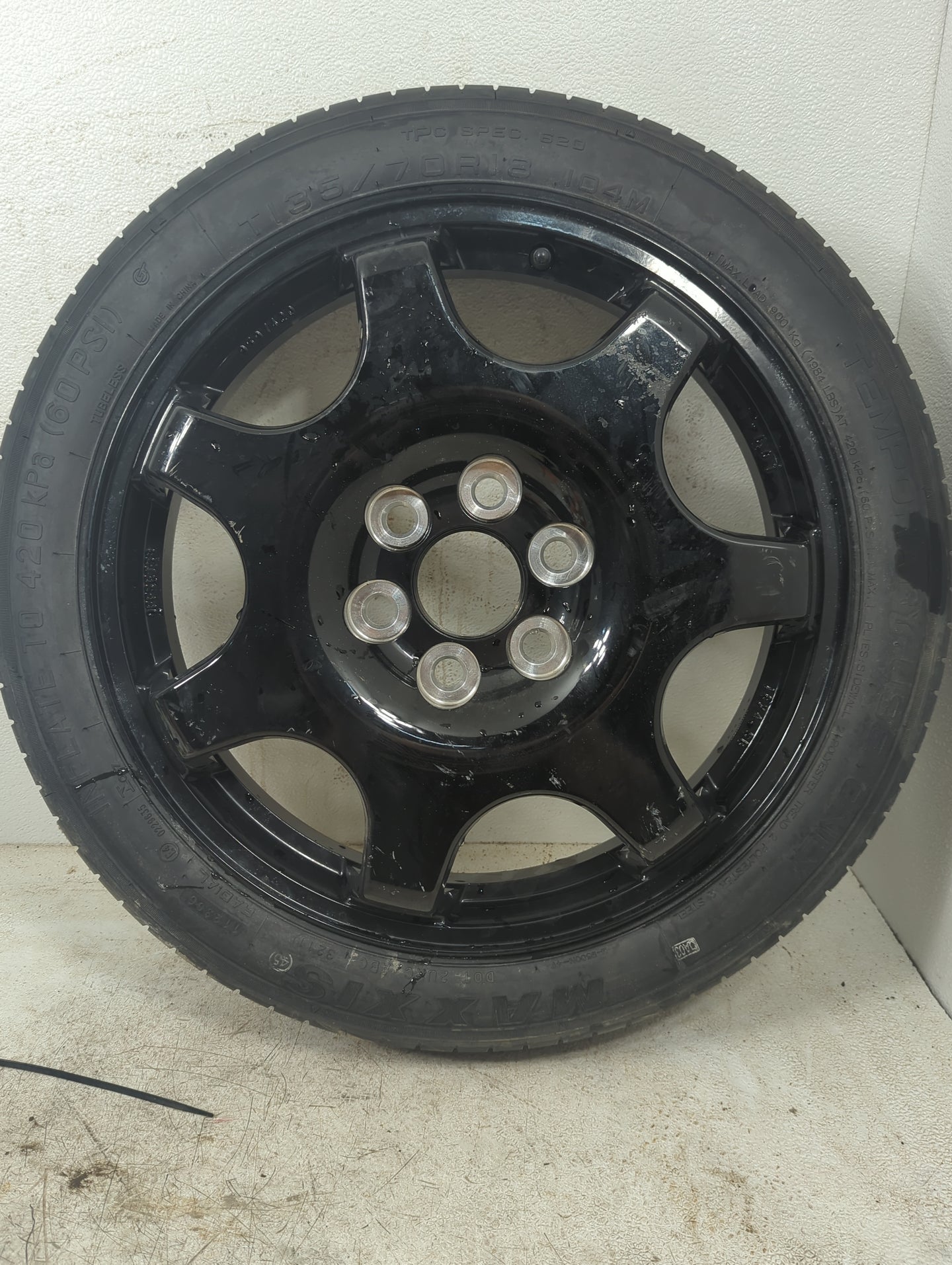 2010-2016 Cadillac Srx Spare Donut Tire Wheel Rim Oem - Oemusedautoparts1.com