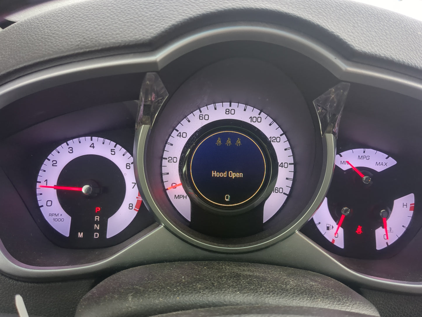 2012 Cadillac Srx Instrument Cluster Speedometer Gauges Miles:159K Fits OEM Used Auto Parts - Oemusedautoparts1.com