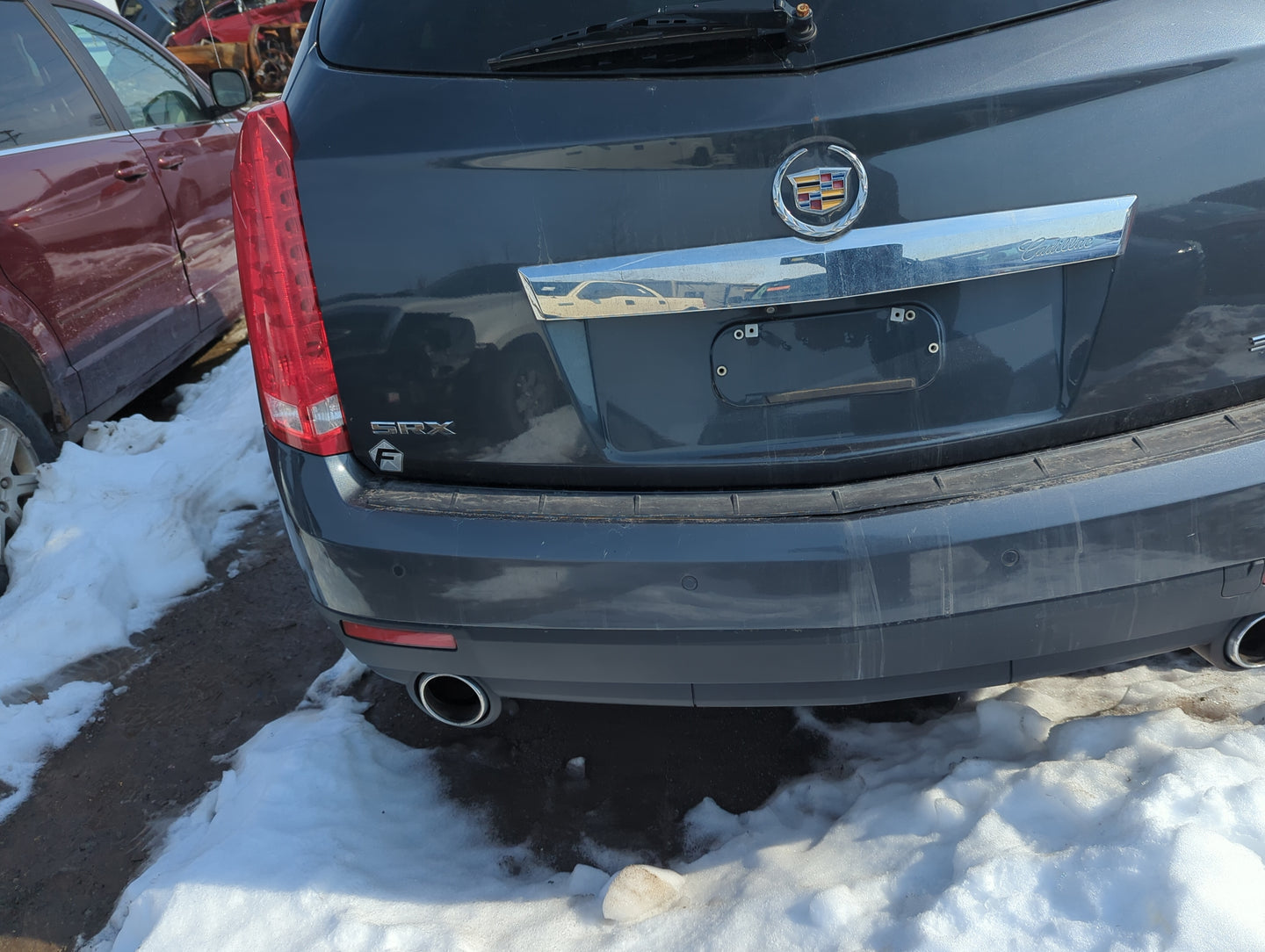 2010-2016 Cadillac Srx Rear Bumper Assembly Oem - Oemusedautoparts1.com