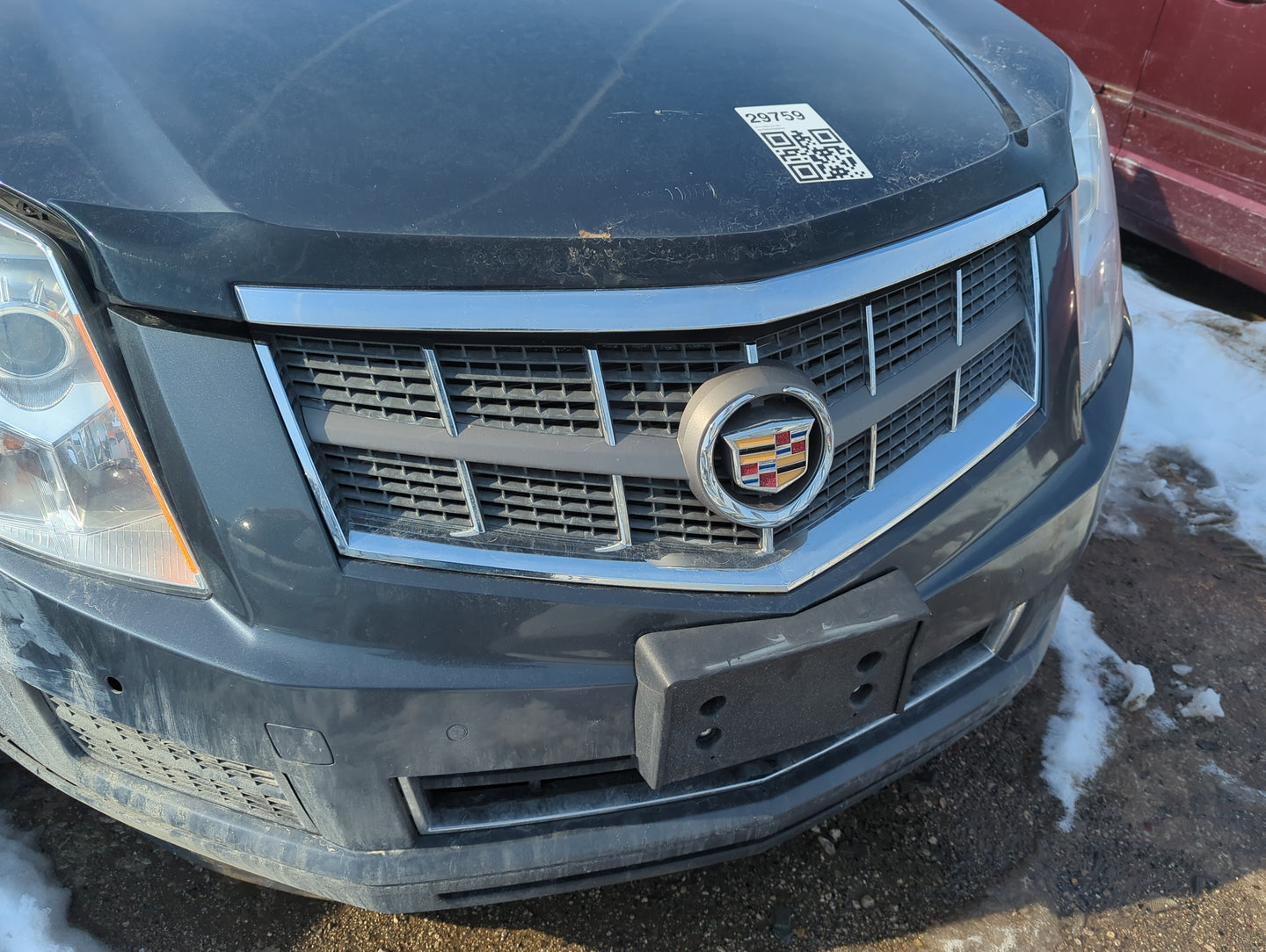 2010-2012 Cadillac Srx Front Grille Bumper Not Included - Oemusedautoparts1.com