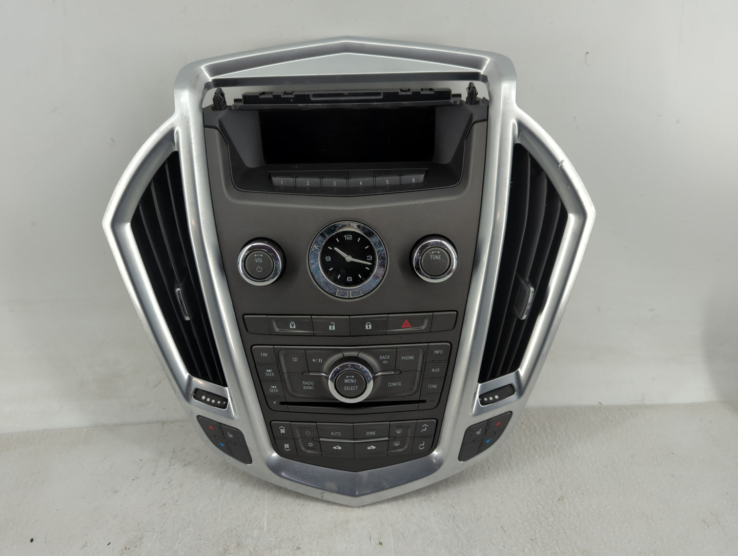 2010-2012 Cadillac Srx Radio AM FM Cd Player Receiver Replacement P/N:20864868 Fits Fits 2010 2011 2012 OEM Used Auto Parts 