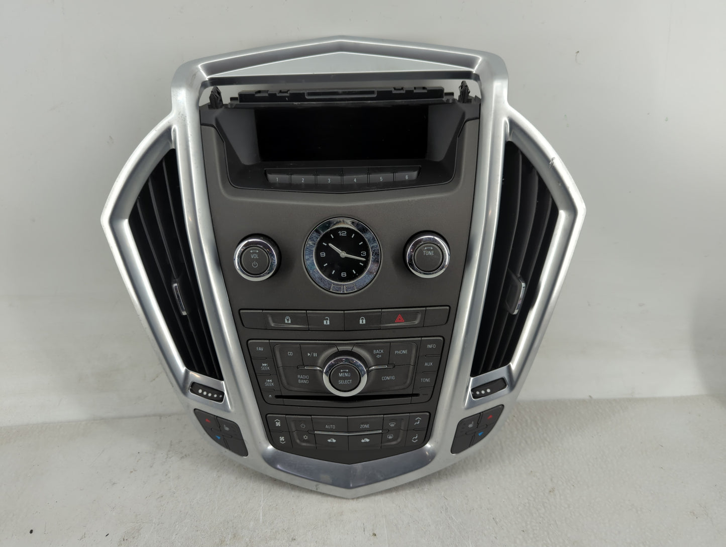 2010-2012 Cadillac Srx Radio AM FM Cd Player Receiver Replacement P/N:20864868 Fits Fits 2010 2011 2012 OEM Used Auto Parts 