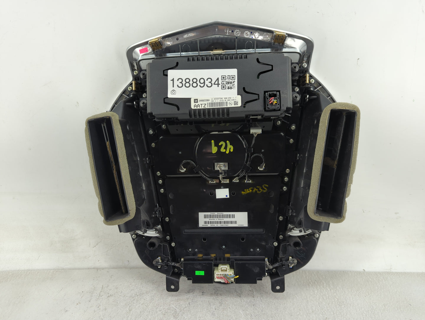 2010-2012 Cadillac Srx Radio AM FM Cd Player Receiver Replacement P/N:20864868 Fits Fits 2010 2011 2012 OEM Used Auto Parts 