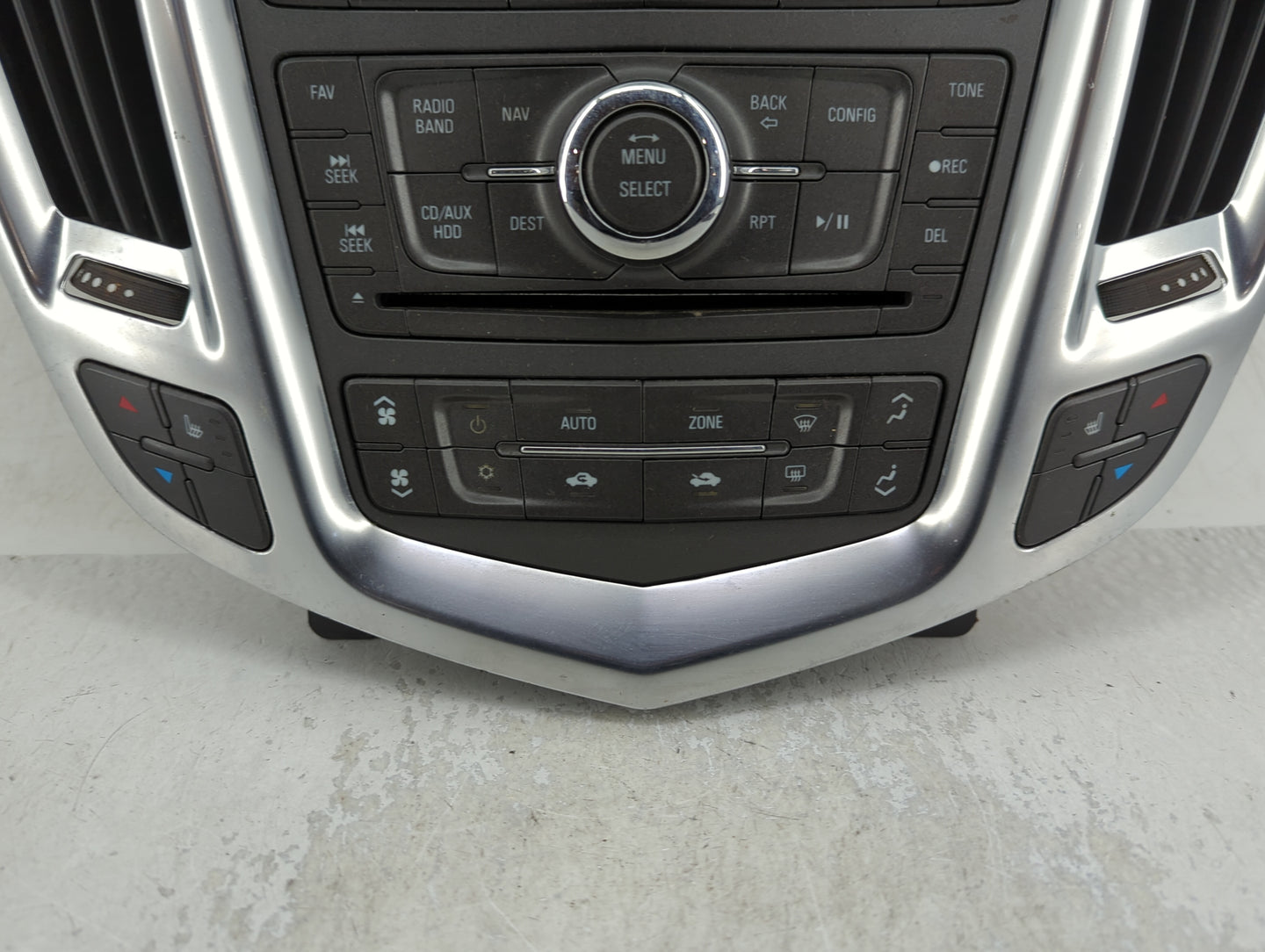 2011-2012 Cadillac Srx Radio Control Panel - Oemusedautoparts1.com