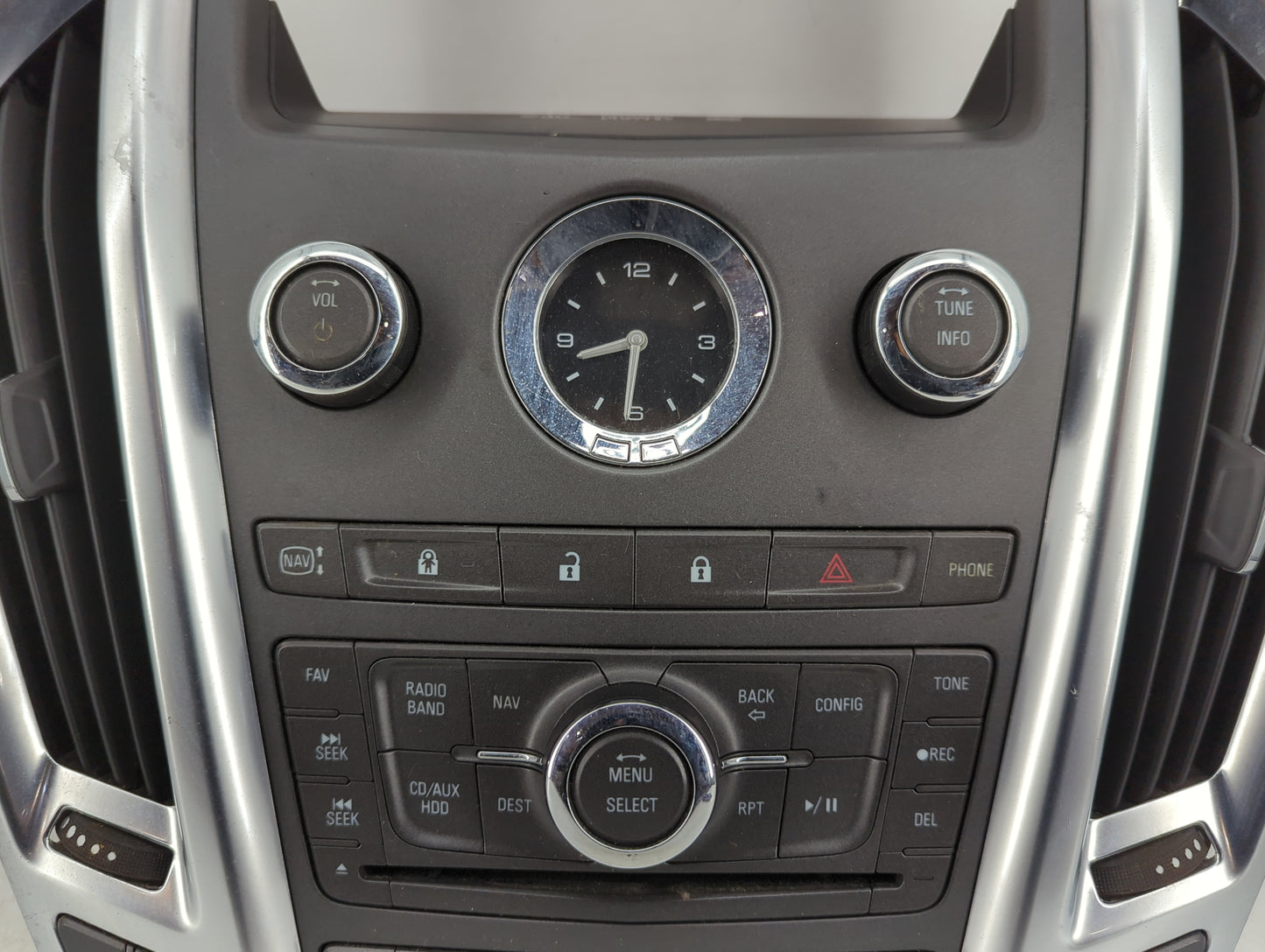 2011-2012 Cadillac Srx Radio Control Panel - Oemusedautoparts1.com