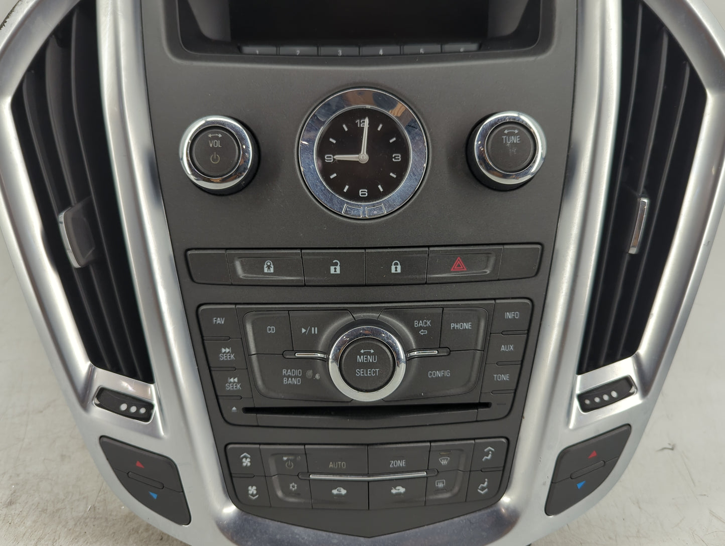 2010-2012 Cadillac Srx Radio Control Panel - Oemusedautoparts1.com