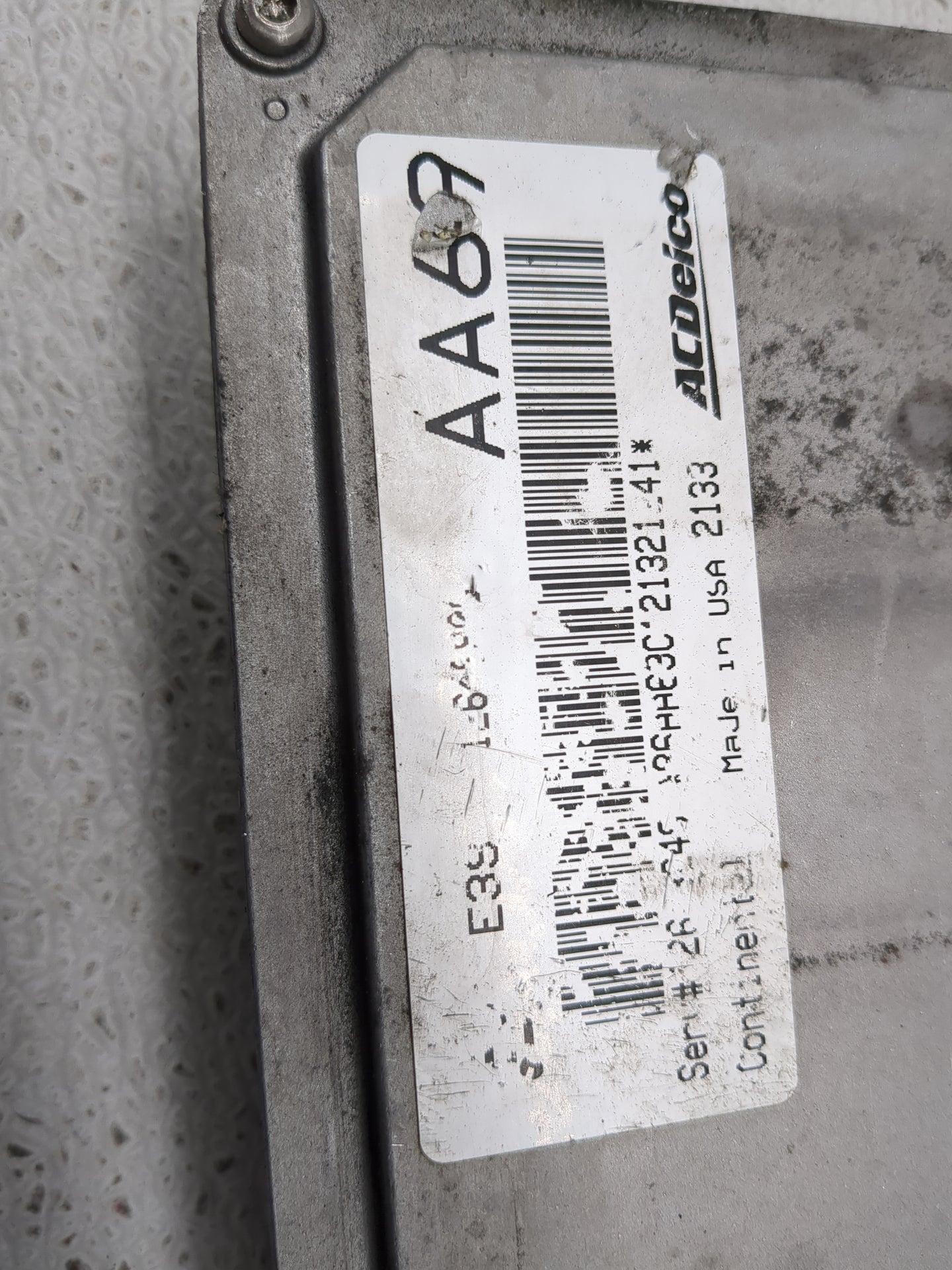2012 Cadillac Srx PCM Engine Control Computer ECU ECM PCU OEM Fits Fits 2013 2014 2015 2016 OEM Used Auto Parts - Oemusedaut