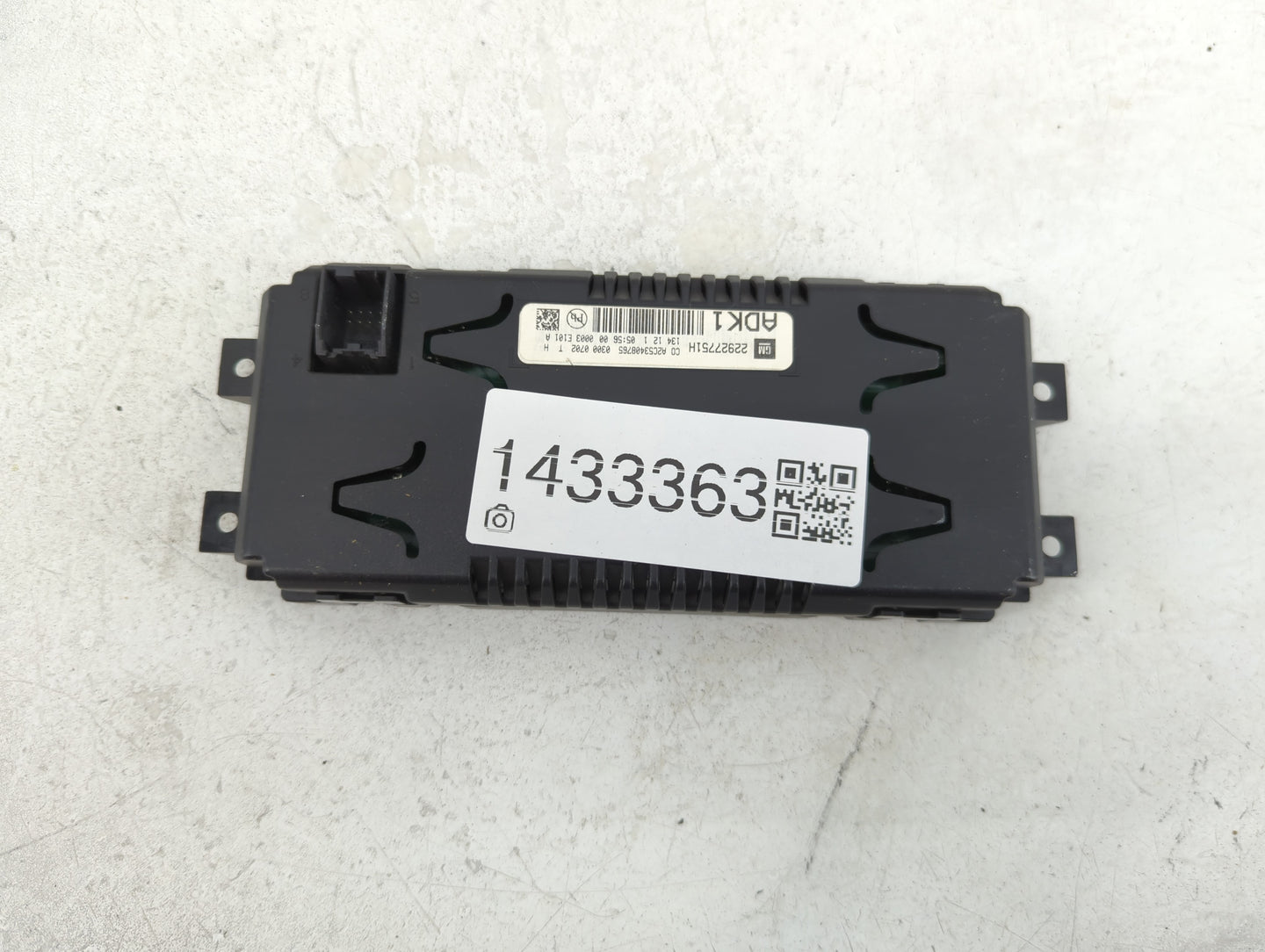 2012 Cadillac Srx Information Display Screen - Oemusedautoparts1.com