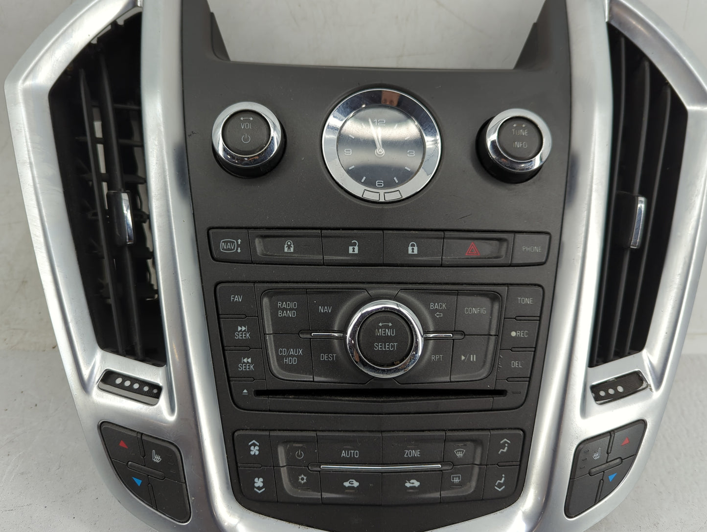 2012 Cadillac Srx Climate Control Module Temperature AC/Heater Replacement P/N:20927854 14799522, 115013939522 Fits OEM Used