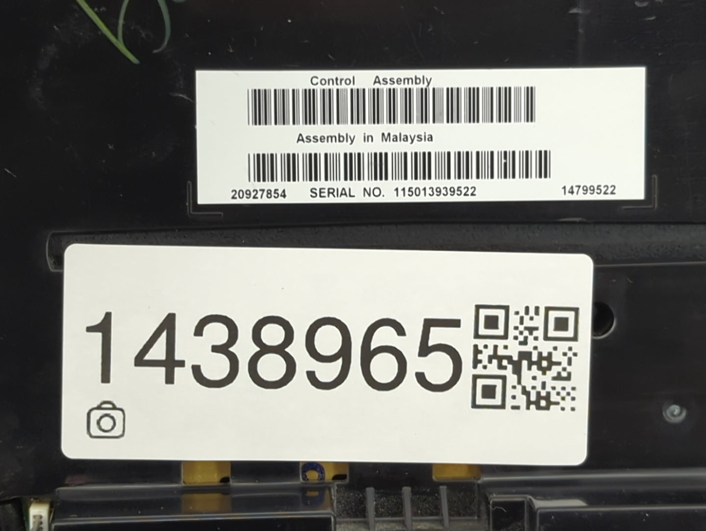 2012 Cadillac Srx Climate Control Module Temperature AC/Heater Replacement P/N:20927854 14799522, 115013939522 Fits OEM Used