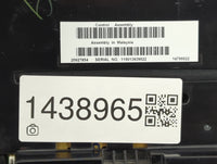 2012 Cadillac Srx Climate Control Module Temperature AC/Heater Replacement P/N:20927854 14799522, 115013939522 Fits OEM Used