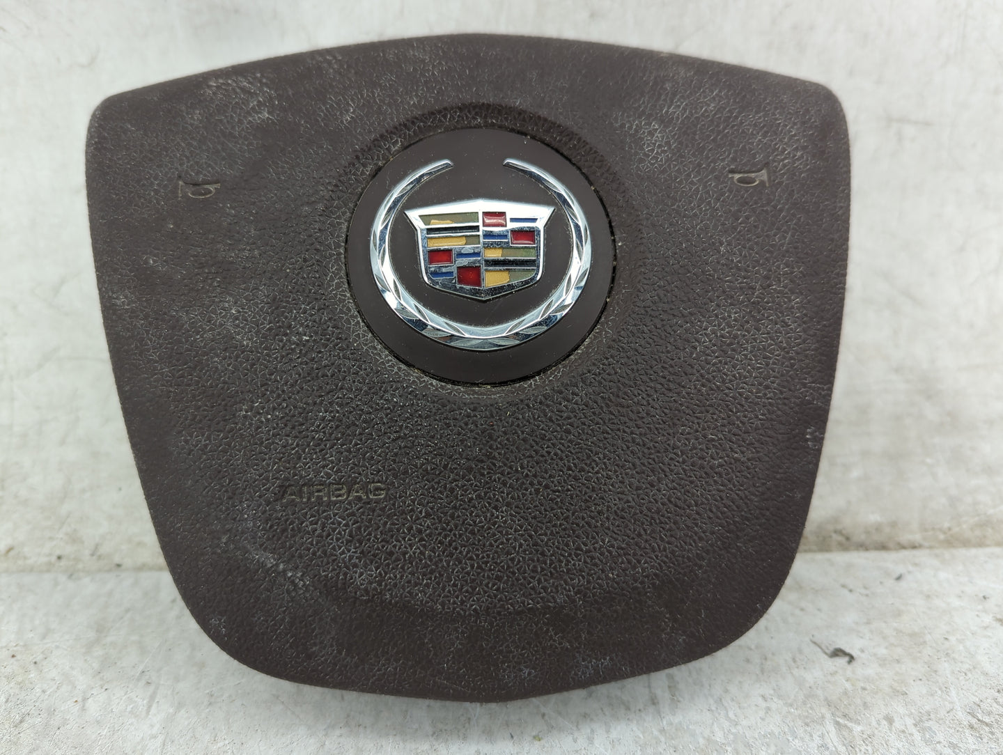 2010-2010 Cadillac Srx Air Bag Driver Left Steering Wheel Mounted Brown - Oemusedautoparts1.com