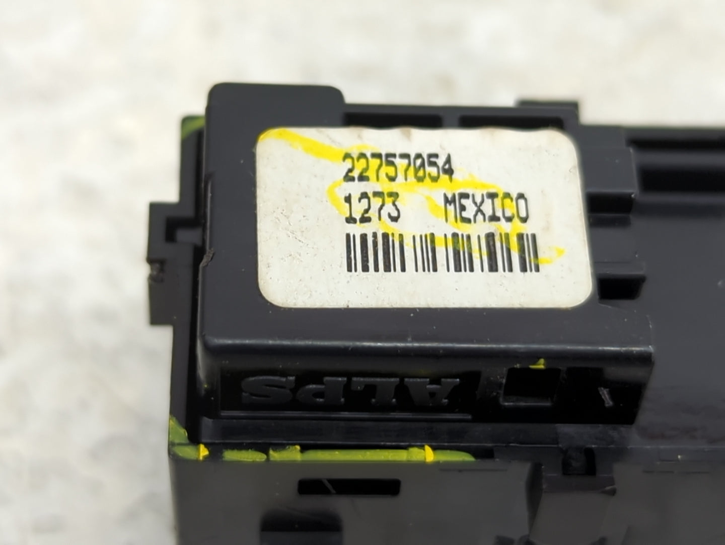 2012 Cadillac Srx Master Power Window Switch Replacement Driver Side Left P/N:22757054 Fits OEM Used Auto Parts - Oemusedaut