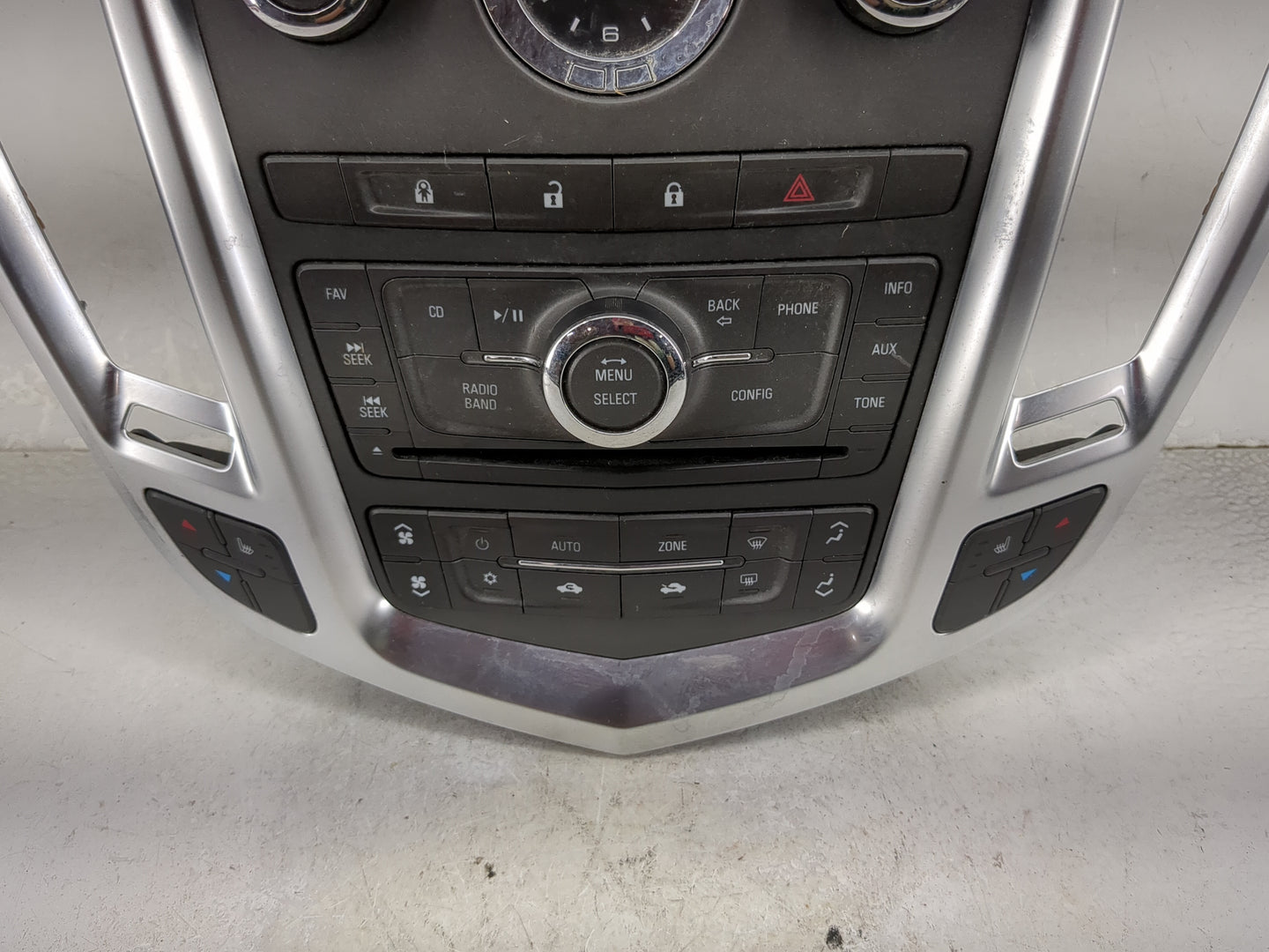2012 Cadillac Srx Climate Control Module Temperature AC/Heater Replacement P/N:20864868 22927751 Fits OEM Used Auto Parts - 