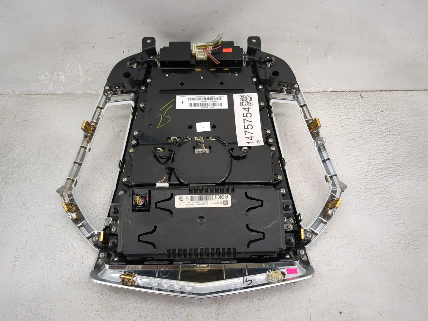 2012 Cadillac Srx Climate Control Module Temperature AC/Heater Replacement P/N:20864868 22927751 Fits OEM Used Auto Parts - 