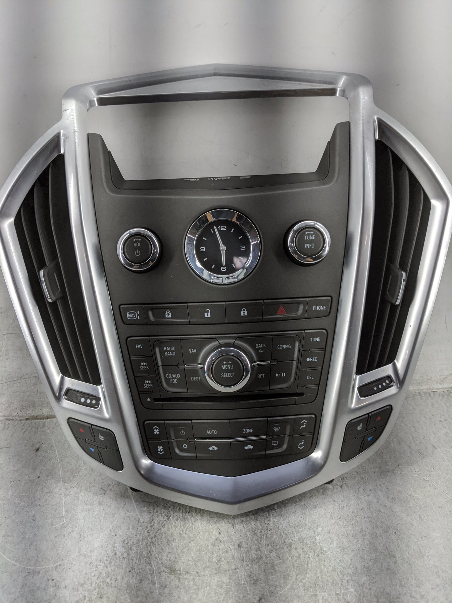 2011-2012 Cadillac Srx Radio Control Panel 1476444 - Oemusedautoparts1.com
