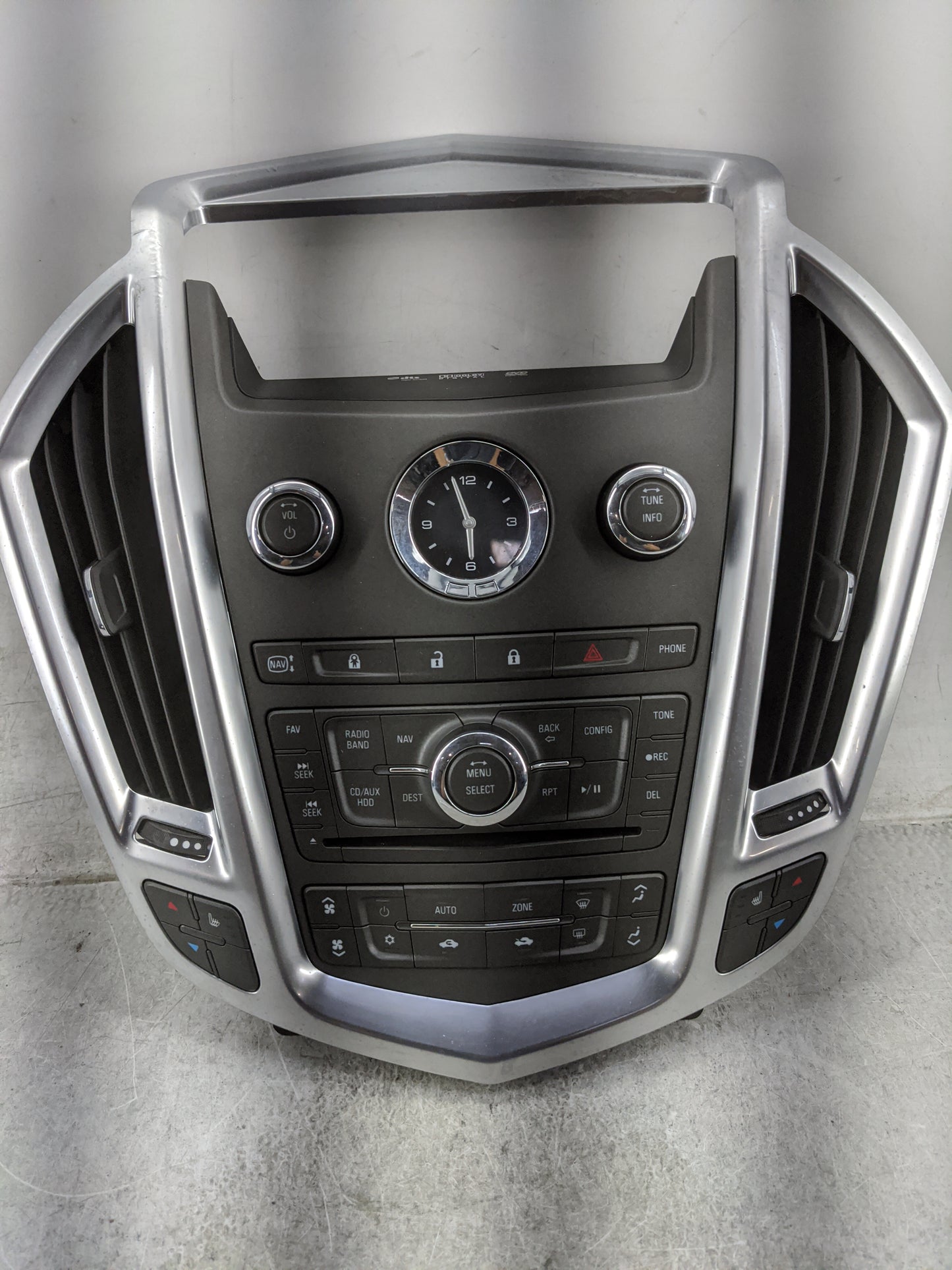2011-2012 Cadillac Srx Radio Control Panel 1476444 - Oemusedautoparts1.com