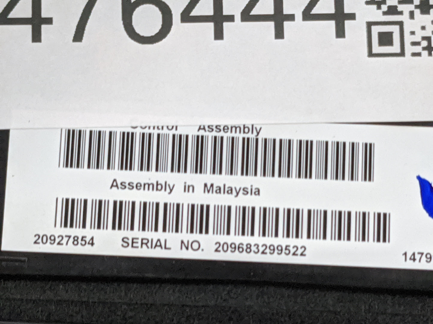 2011-2012 Cadillac Srx Radio Control Panel 1476444 - Oemusedautoparts1.com