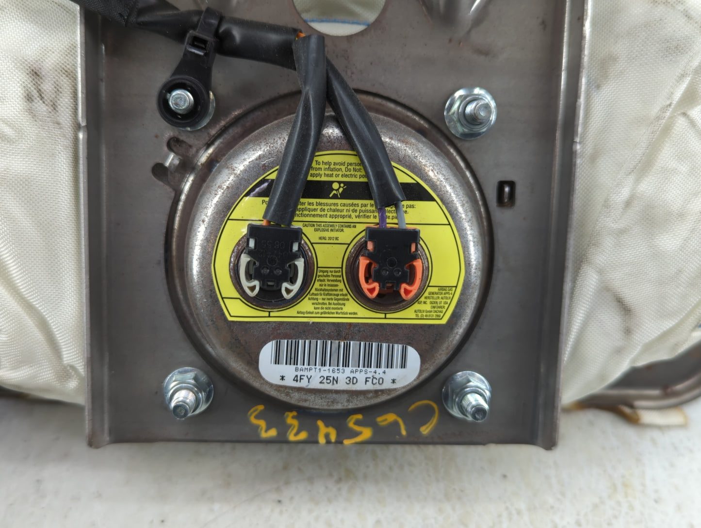 2012-2012 Cadillac Srx Air Bag Passenger Right Dashboard Oem - Oemusedautoparts1.com