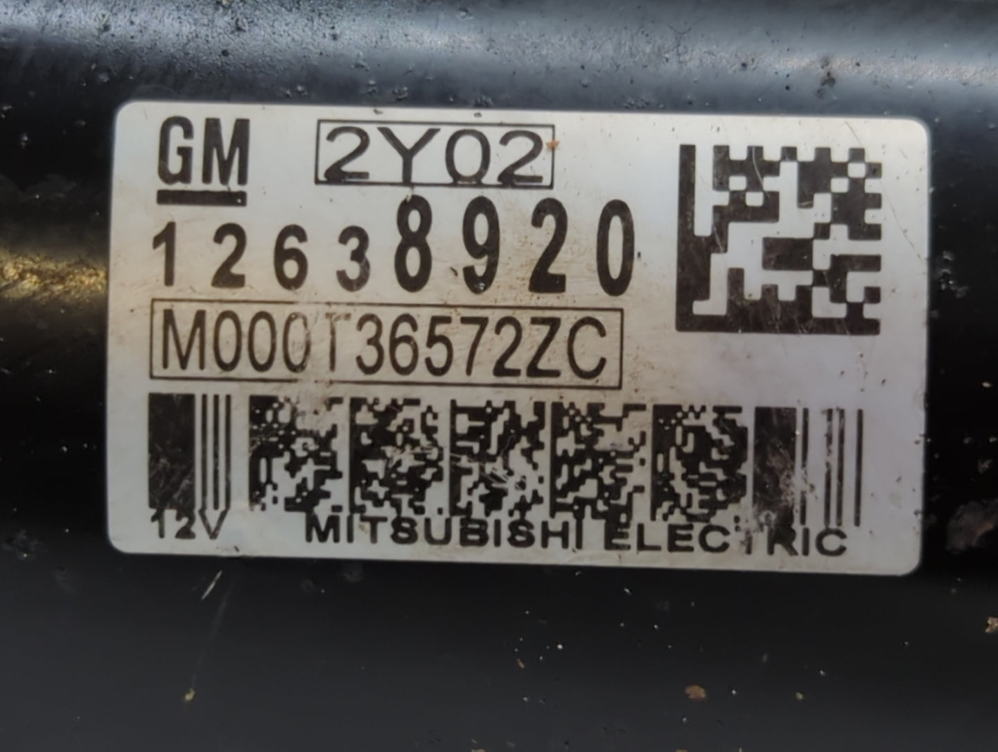 2010-2016 Cadillac Srx Car Starter Motor Solenoid OEM P/N:12638920 Fits OEM Used Auto Parts - Oemusedautoparts1.com