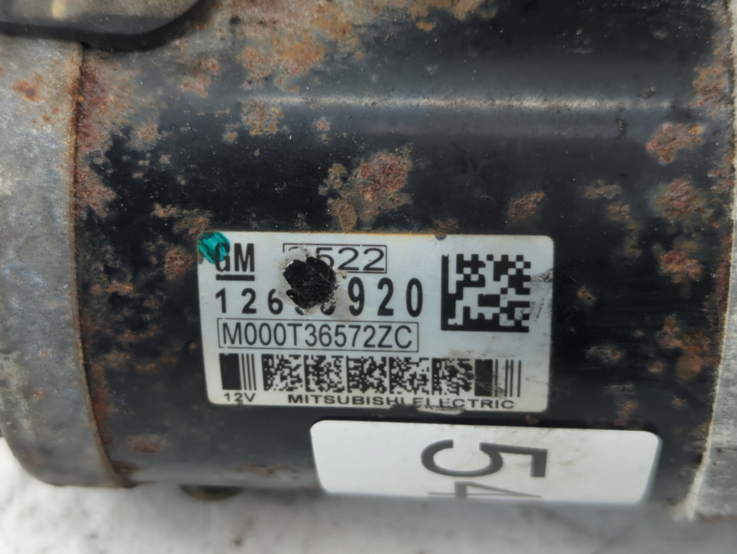 2010-2016 Cadillac Srx Car Starter Motor Solenoid OEM P/N:M000T36572ZC Fits OEM Used Auto Parts - Oemusedautoparts1.com