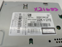 2012 Cadillac Srx Radio AM FM Cd Player Receiver Replacement P/N:22815634 Fits OEM Used Auto Parts - Oemusedautoparts1.com