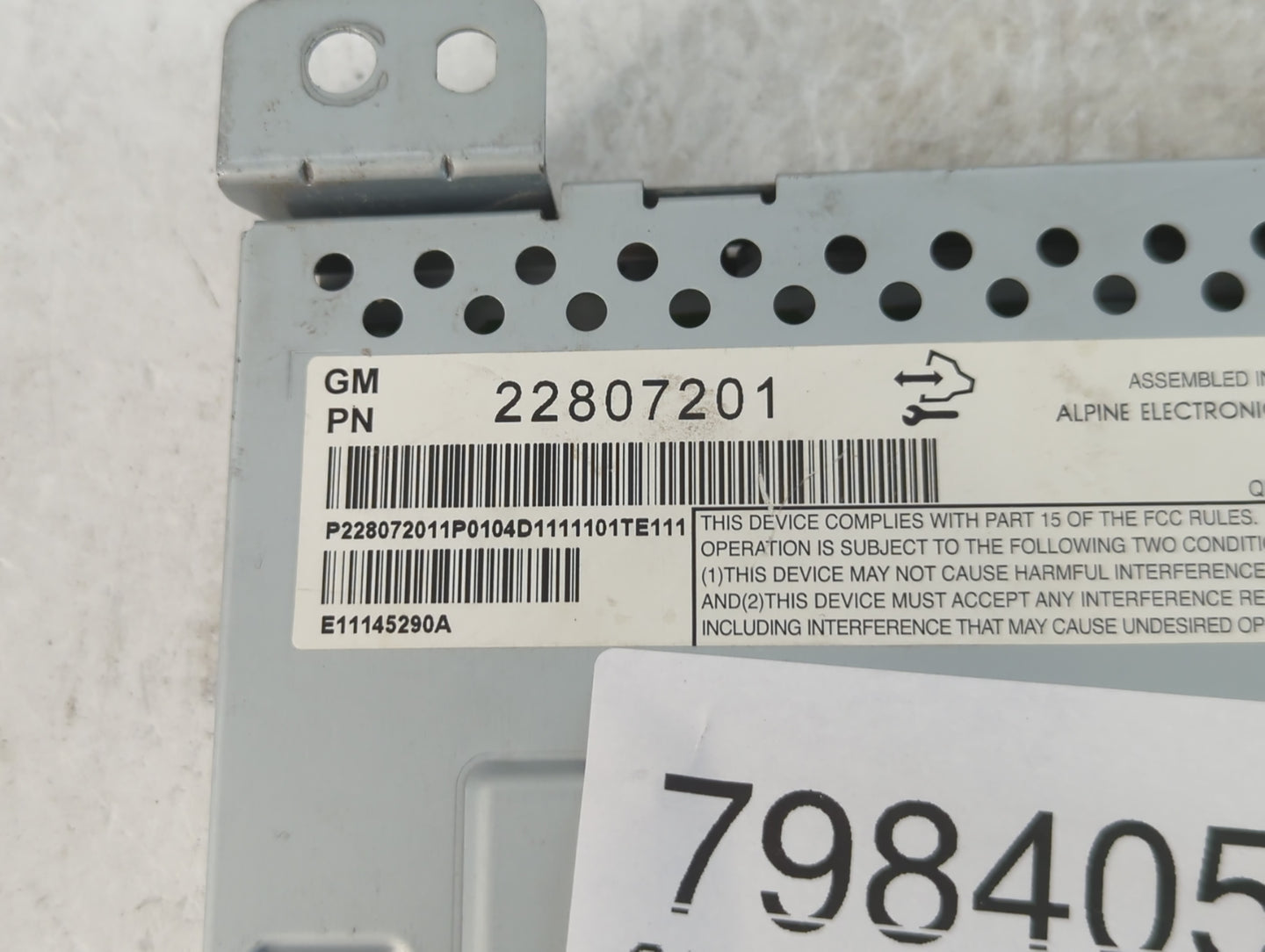 2010-2012 Cadillac Srx Information Display Screen - Oemusedautoparts1.com