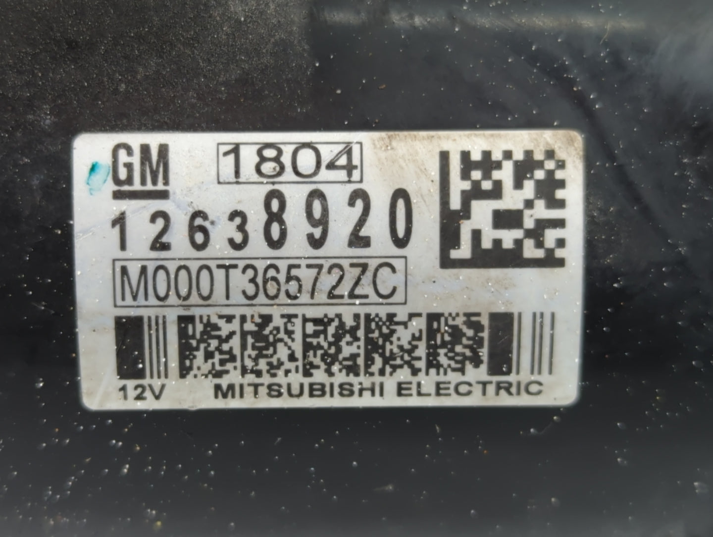 2010-2016 Cadillac Srx Car Starter Motor Solenoid OEM P/N:M000T36572ZC 12638920 Fits OEM Used Auto Parts - Oemusedautoparts1