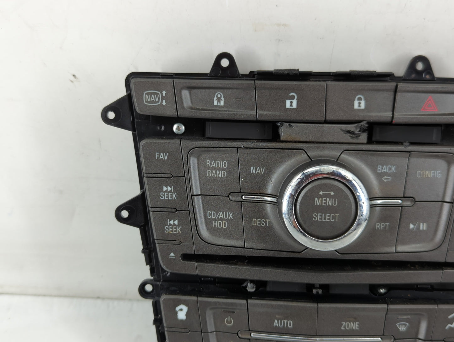 2011-2012 Cadillac Srx Radio AM FM Cd Player Receiver Replacement P/N:20927855 Fits Fits 2011 2012 OEM Used Auto Parts - Oem
