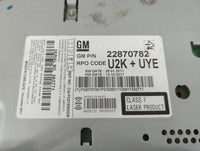 2012 Cadillac Srx Radio AM FM Cd Player Receiver Replacement P/N:22870782 Fits OEM Used Auto Parts - Oemusedautoparts1.com