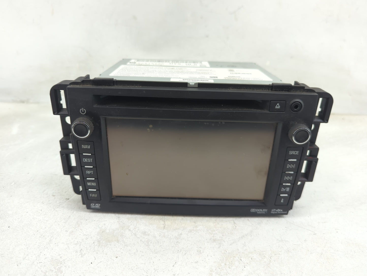 2012 Chevrolet Avalanche Radio AM FM Cd Player Receiver Replacement P/N:22815130 DW468100-6803, UYS-UL8 Fits Fits 2013 2014 