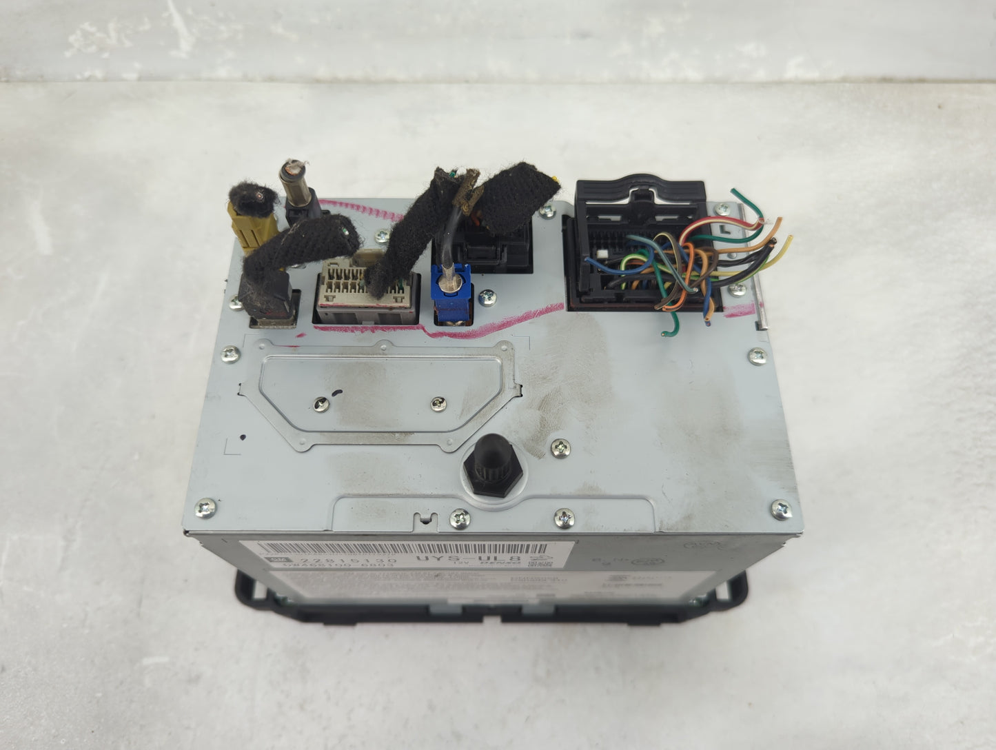 2012 Chevrolet Avalanche Radio AM FM Cd Player Receiver Replacement P/N:22815130 DW468100-6803, UYS-UL8 Fits Fits 2013 2014 