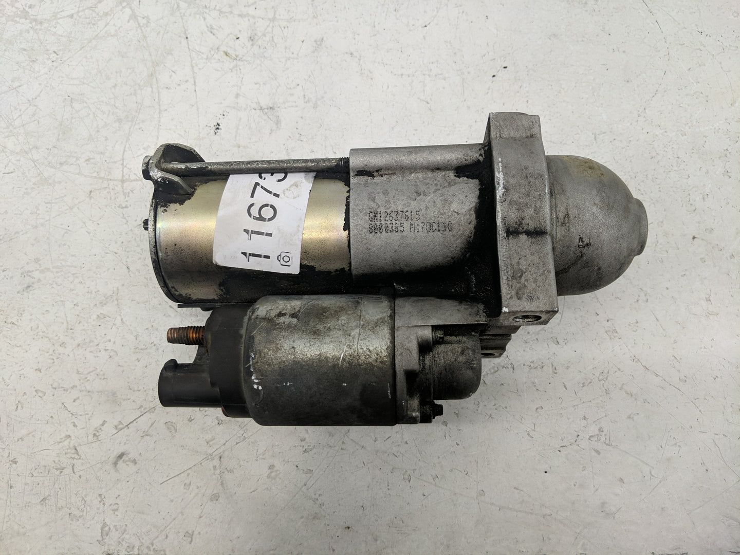 2012 Chevrolet Avalanche 1500 Car Starter Motor Solenoid OEM P/N:GM12637615 Fits Fits 2009 2010 2011 2013 2014 2015 2016 201