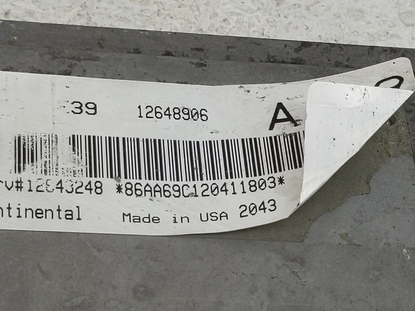 2012-2015 Chevrolet Camaro PCM Engine Control Computer ECU ECM PCU OEM P/N:12648906 Fits Fits 2010 2011 2012 2013 2014 2015 