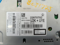 2012 Chevrolet Camaro Radio AM FM Cd Player Receiver Replacement P/N:95914367 22870782, 22815634 Fits OEM Used Auto Parts - 