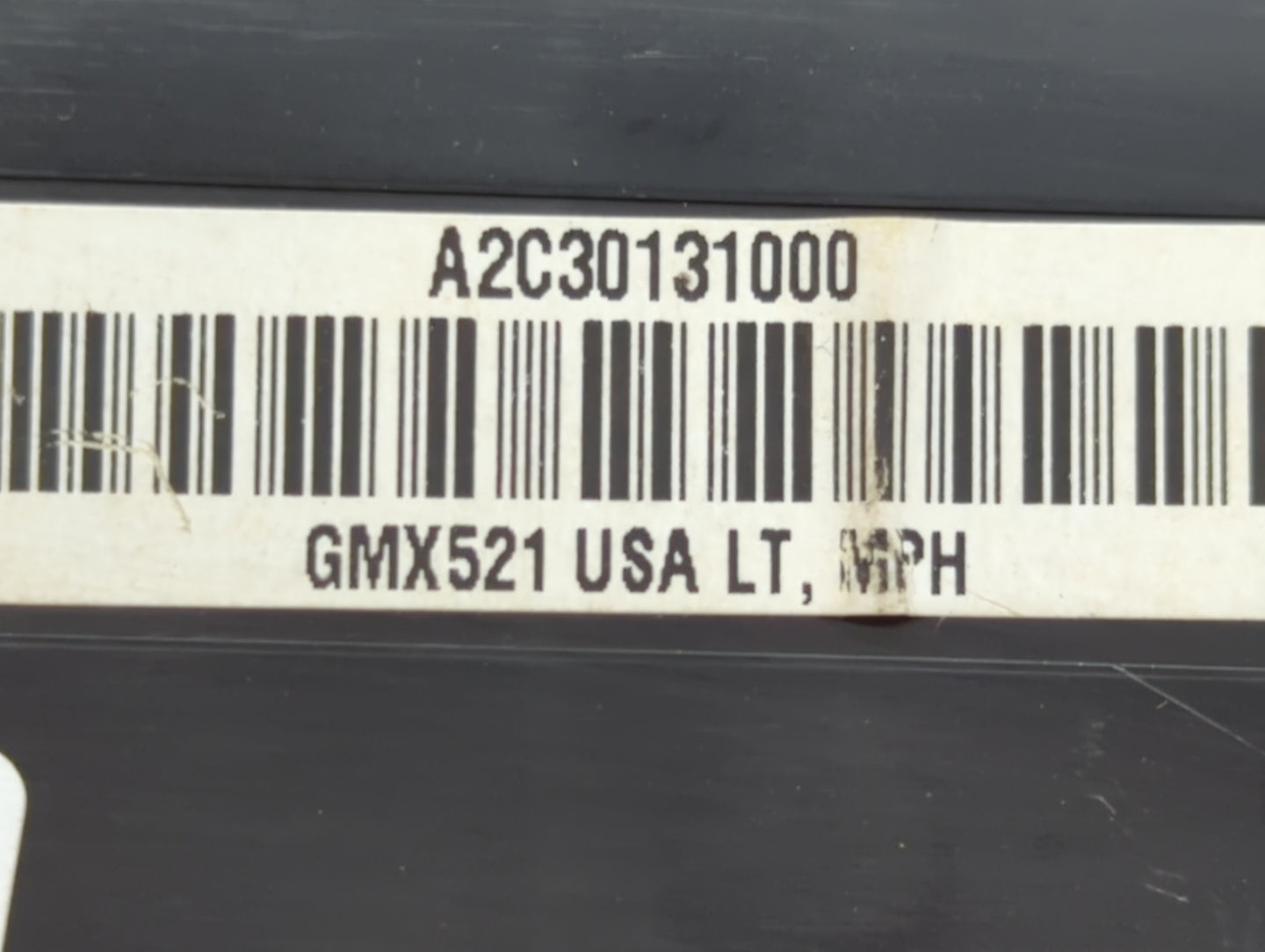 2012 Chevrolet Camaro Instrument Cluster Speedometer Gauges P/N:22761047 22876296 Fits OEM Used Auto Parts - Oemusedautopart