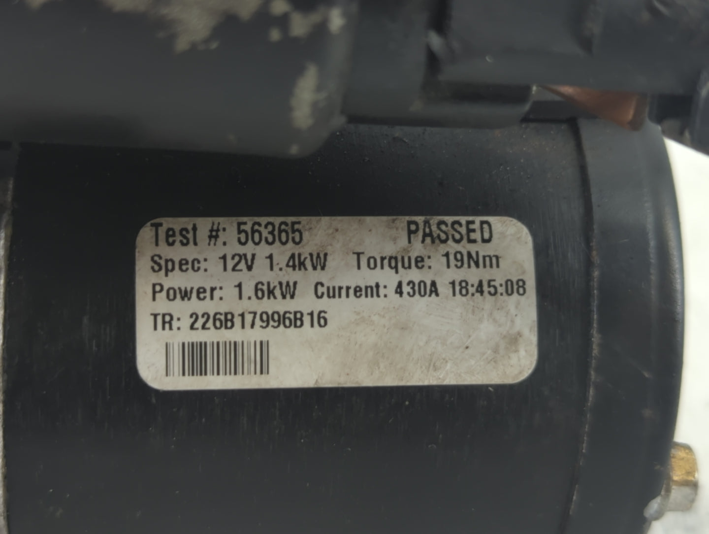2010-2015 Chevrolet Camaro Car Starter Motor Solenoid OEM P/N:226B17996B16 56365 Fits Fits 2008 2009 2010 2011 2012 2013 201