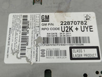 2011-2012 Chevrolet Camaro Am Fm Cd Player Radio Receiver - Oemusedautoparts1.com