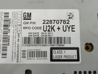 2011-2012 Chevrolet Camaro Am Fm Cd Player Radio Receiver - Oemusedautoparts1.com