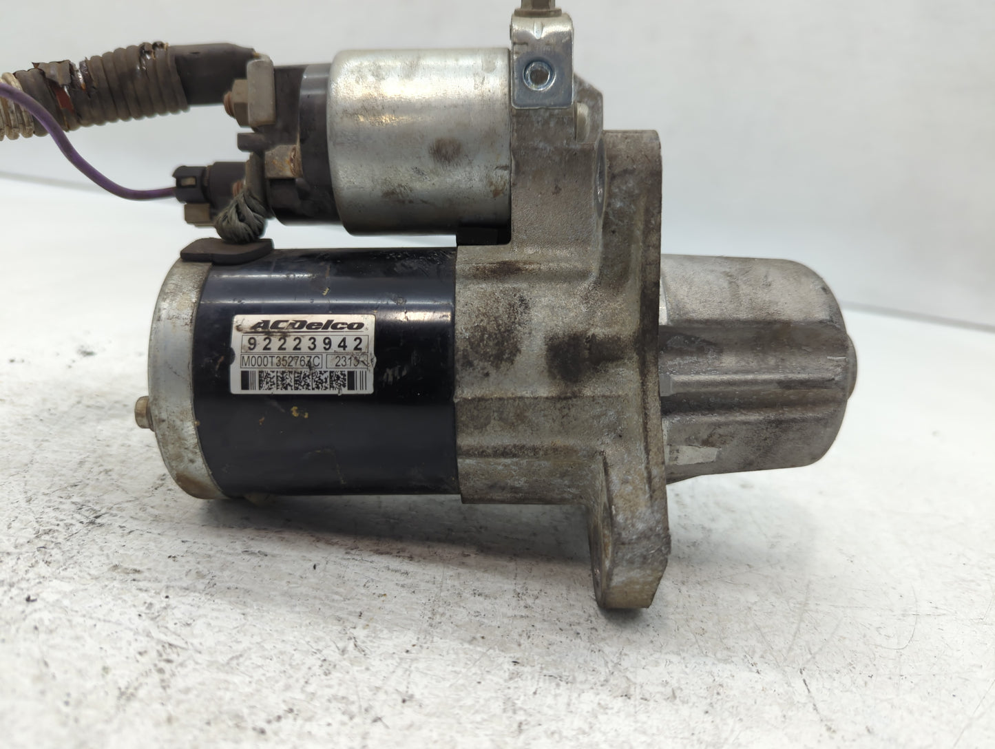 2012-2013 Chevrolet Caprice Car Starter Motor Solenoid OEM P/N:M000T35276ZC 92223942 Fits Fits 2012 2013 OEM Used Auto Parts