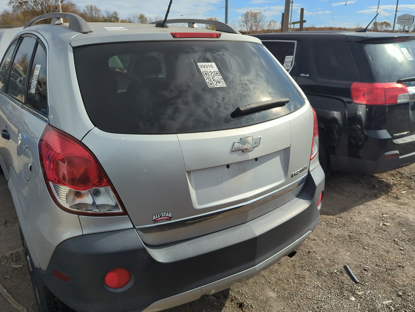 2012-2015 Chevrolet Captiva Sport Trunk/decklid/hatch/tailgate Oem - Oemusedautoparts1.com