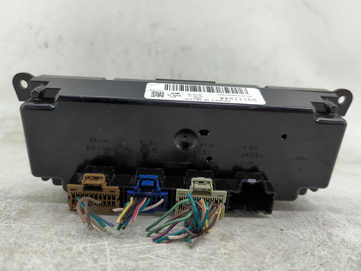 2012 Chevrolet Captiva Sport Climate Control Module Temperature AC/Heater Replacement P/N:23111244 Fits OEM Used Auto Parts 